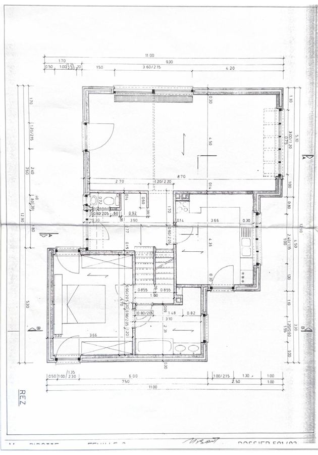 Plan du rez-de-chaussée